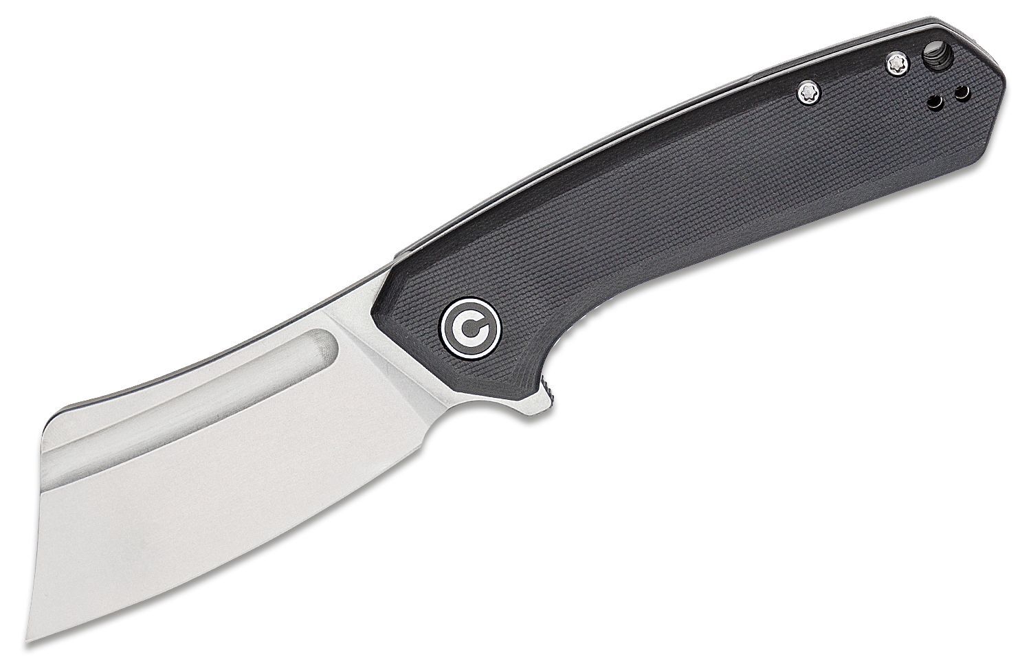 Civivi - CIVC2004C - Mini Bullmastiff Cleaver Flipper Knife - 9Cr18MoV G10 - Black - Image 14