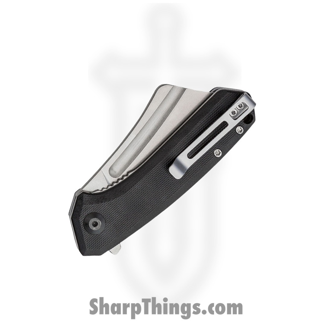 Civivi - CIVC2004C - Mini Bullmastiff Cleaver Flipper Knife - 9Cr18MoV G10 - Black - Image 12