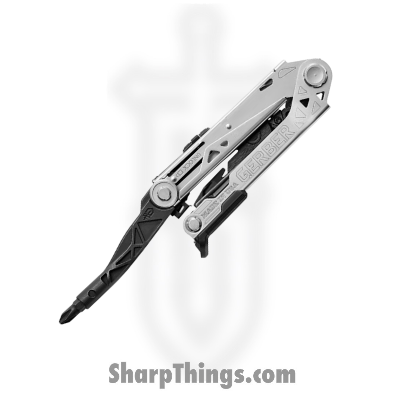 Gerber - G1198 - Center Drive with Bit Set - 420HC Coated Multi - Grey/Black - Image 7