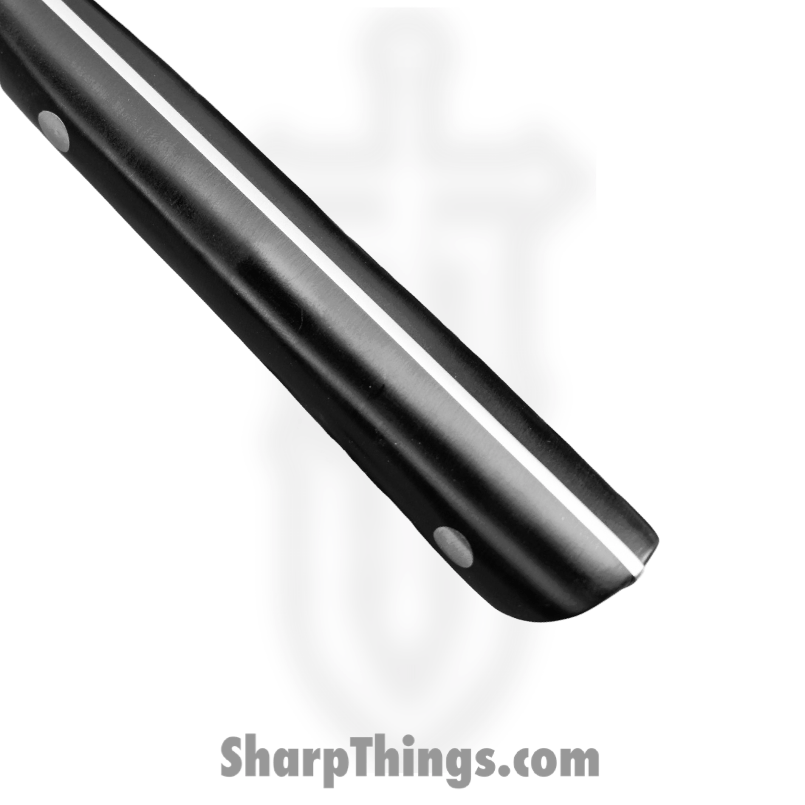 Kai - HT7074 - Pro Slicing/Brisket 12" - Fixed Blade Knife - AUS-6 Hammered Drop Point - POM - Black - Image 10