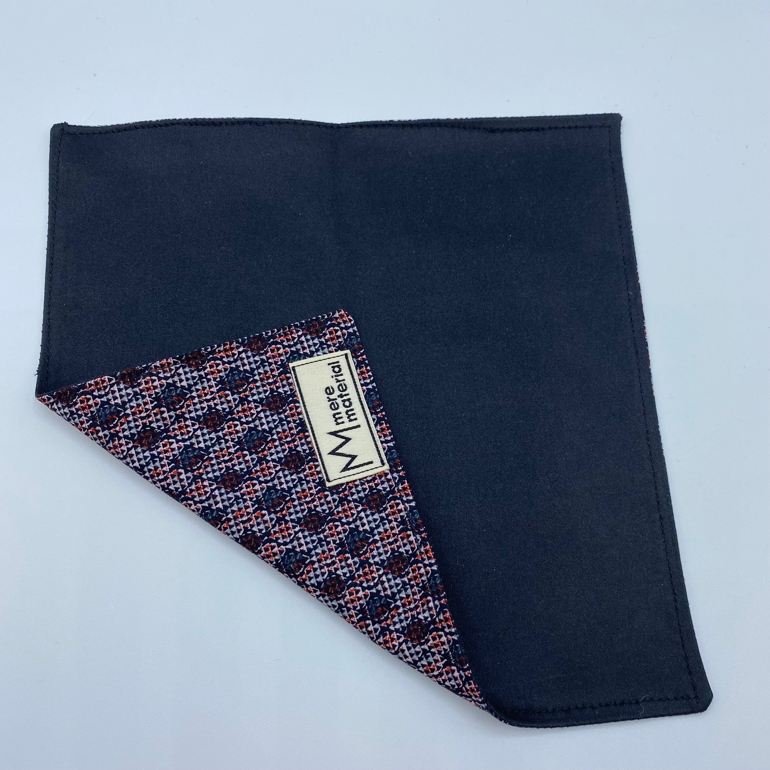 Mere Material Shankerchief - MM0010 - Handmade Handkerchief - Multi Diamonds - Image 5