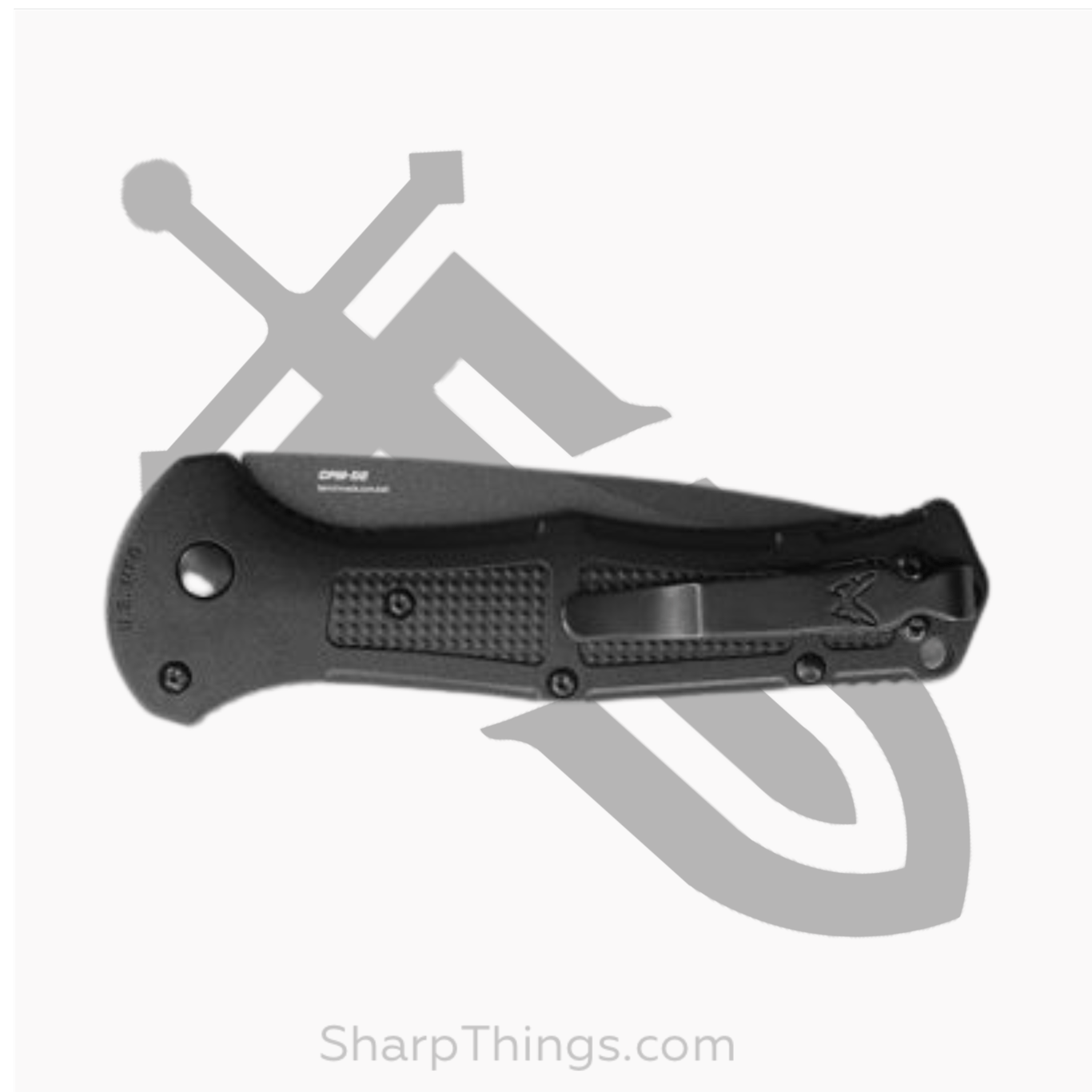 Benchmade - 9070BK - Claymore - Automatic Knife - D2 Coated Drop Point - Grivory - Black - Image 14