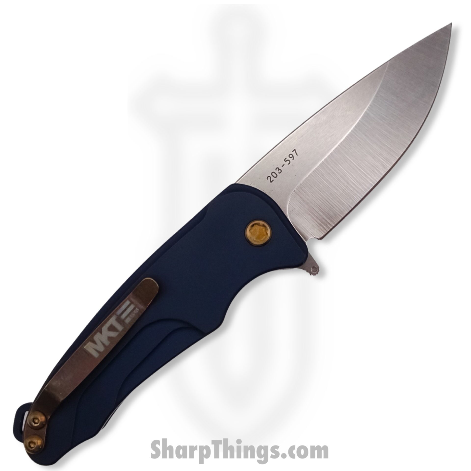 Medford Knife - MK039STQ-44AU-TFCS-Q4 - Smooth Criminal Folder - S35VN - Blue - Image 16