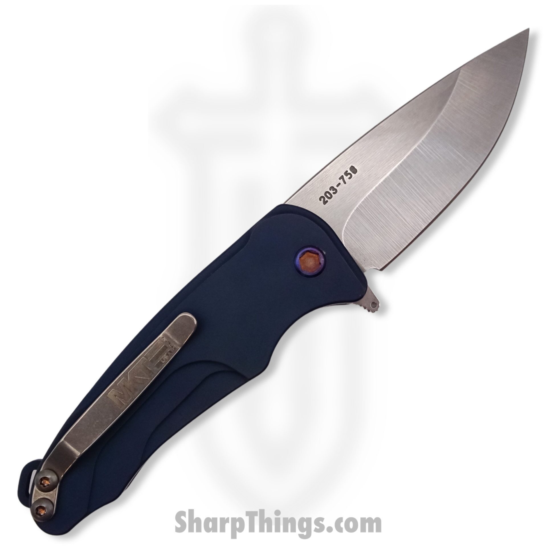 Medford Knife - MK039STQ-44AU-TFCS-Q4 - Smooth Criminal Folder - S35VN - Blue - Image 10