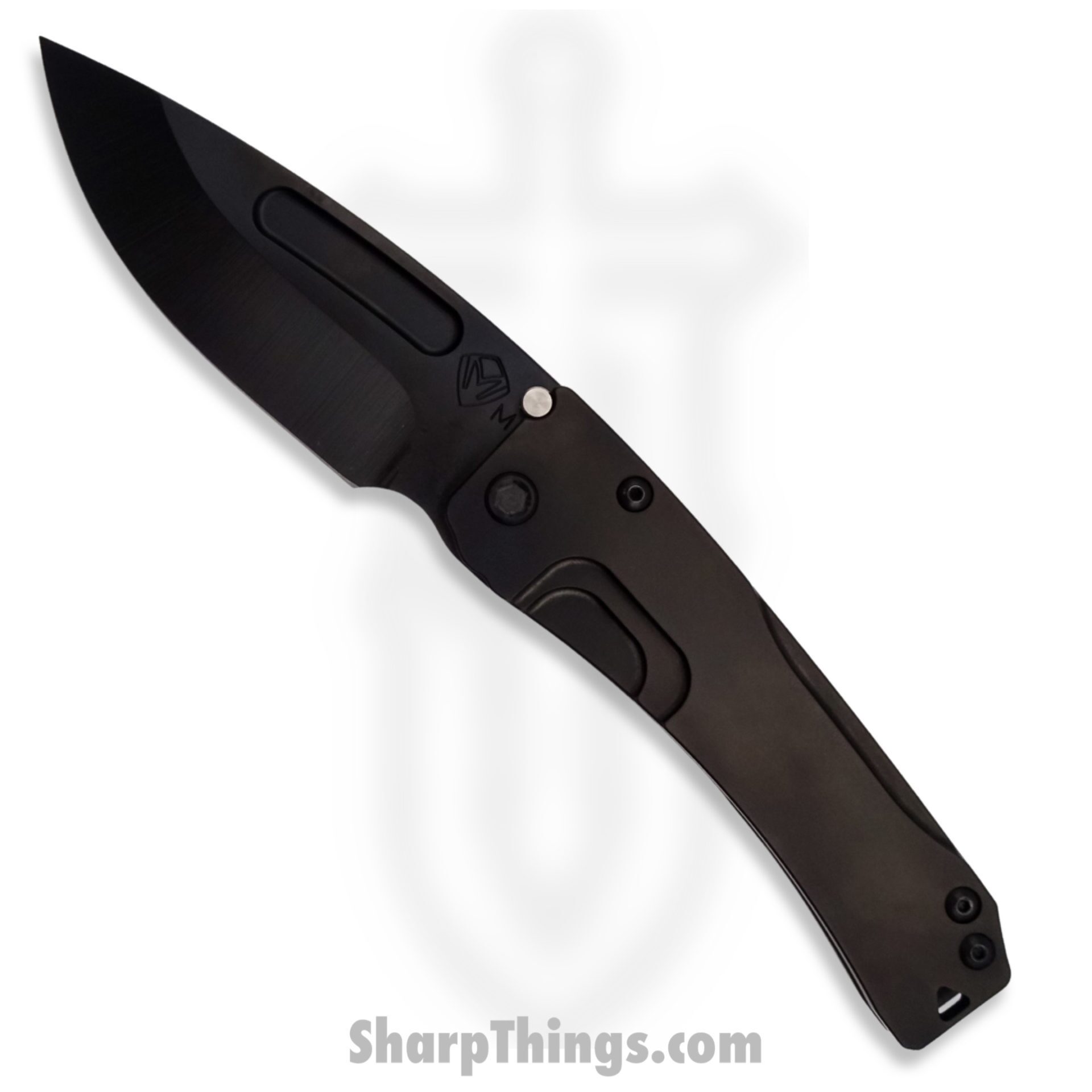 Medford Knife - MK201MPD-30PV-TPCP-Q4 - Slim Midi Marauder Magnacut Drop Point - Black - Image 6