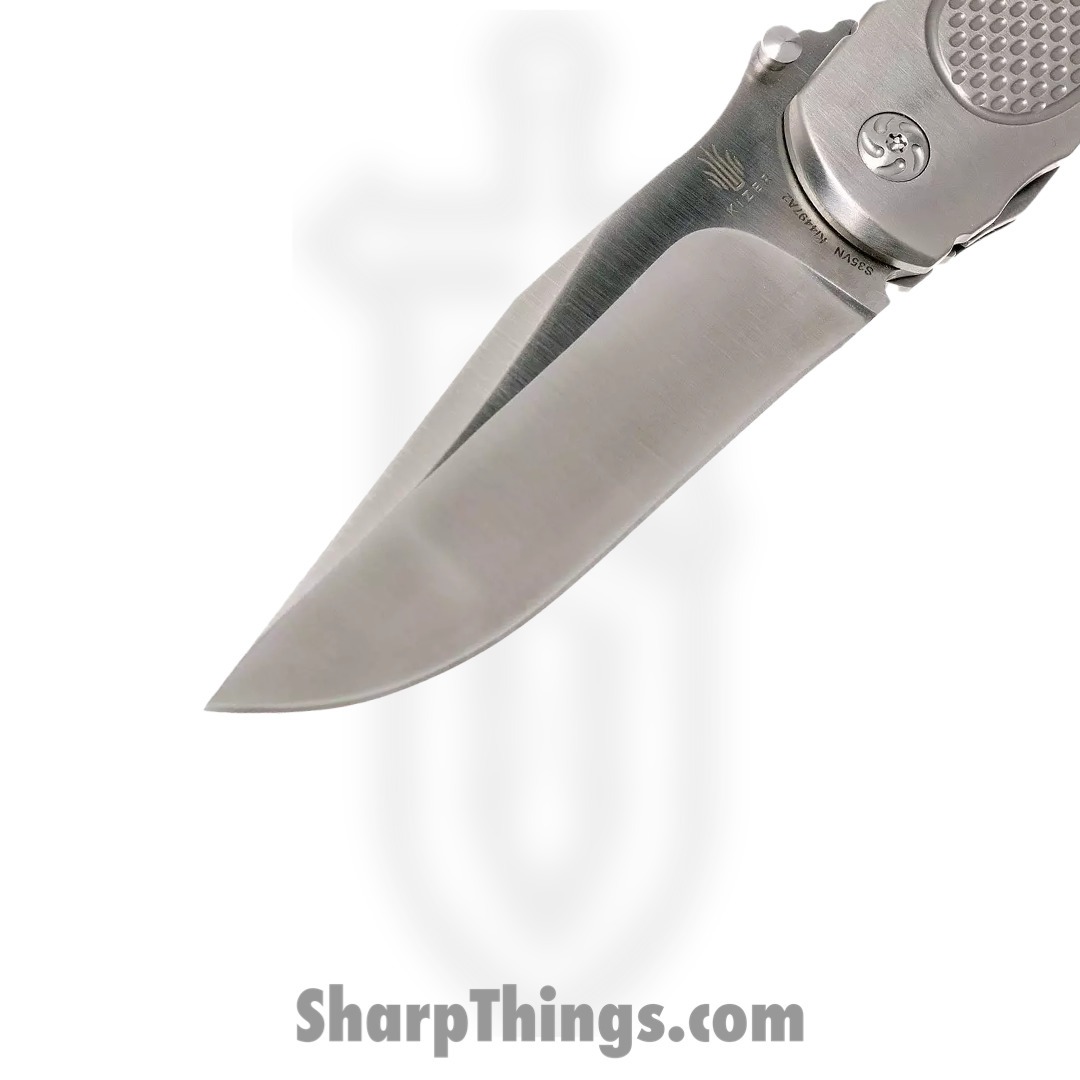 Kizer Cutlery - KI4497A2 - Wakulla - Folding Knife - KI4497A2 Wakulla Folding Knife - 6AL4V Titanium - Gray - Image 13