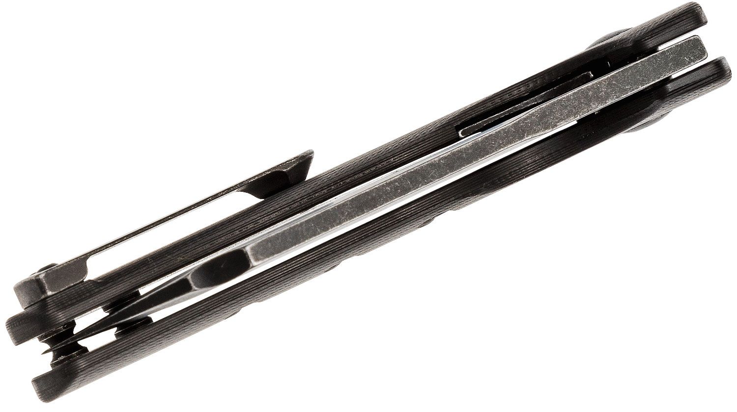 Kizer Cutlery - KI4488A3 - C01C - Folding Knife - KI4488A3 C01C Folding Knife - Milled Carbon Fiber - Black - Image 11