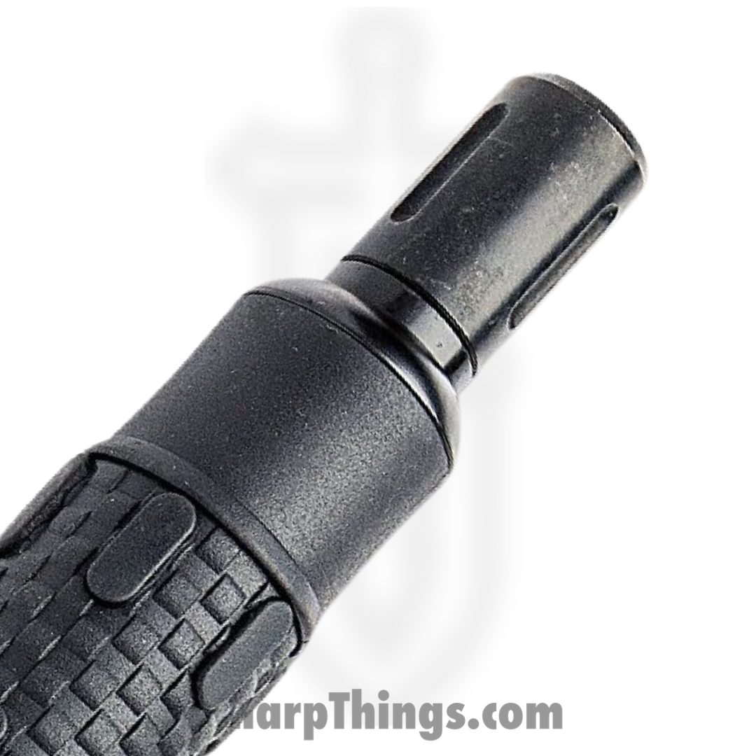 Smith & Wesson - SW1100094 - 21 in Heat Treated Collapsible Baton 360 Sheath - 4130 Seamless Alloy Steel - Thermoplastic Rubber - Black - Image 9