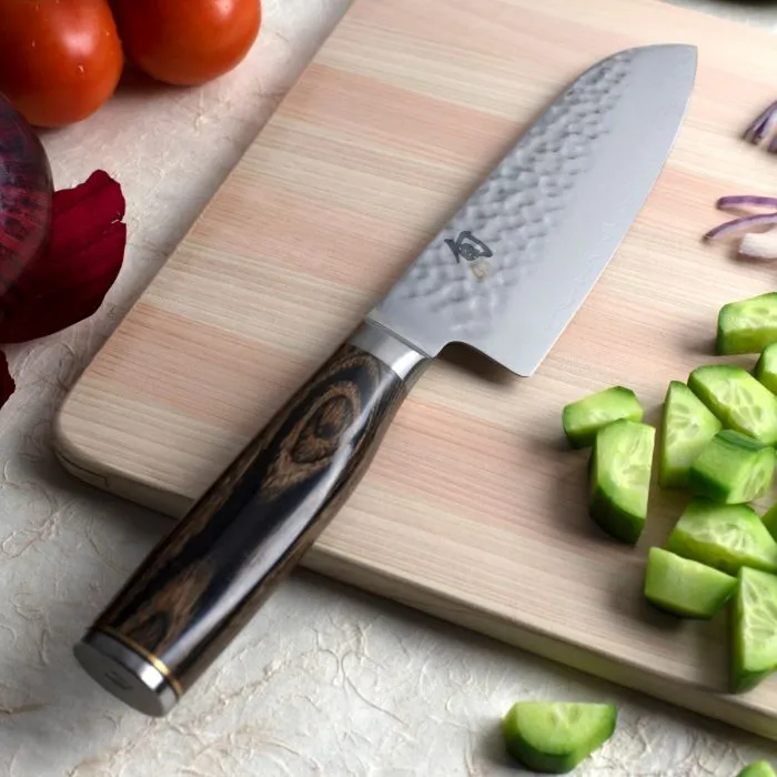 Shun - TDM0727 - Premier Santoku 5 1/2" Knife - Image 8
