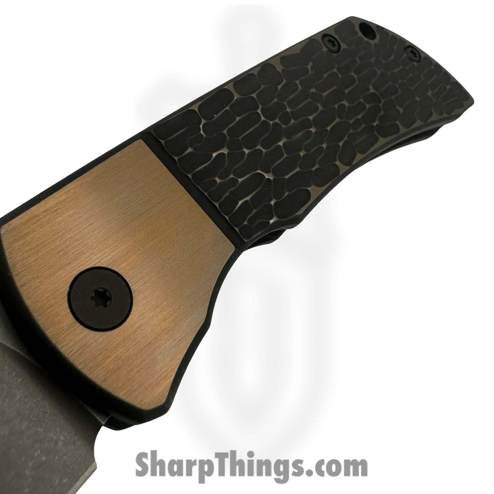 McNees - MAC23.5BJIGBLKBRZ - MAC 2 3.5 - Folding Knife - CPM MagnaCut Stonewash Drop Point - Titanium - Black Bronze - Image 5