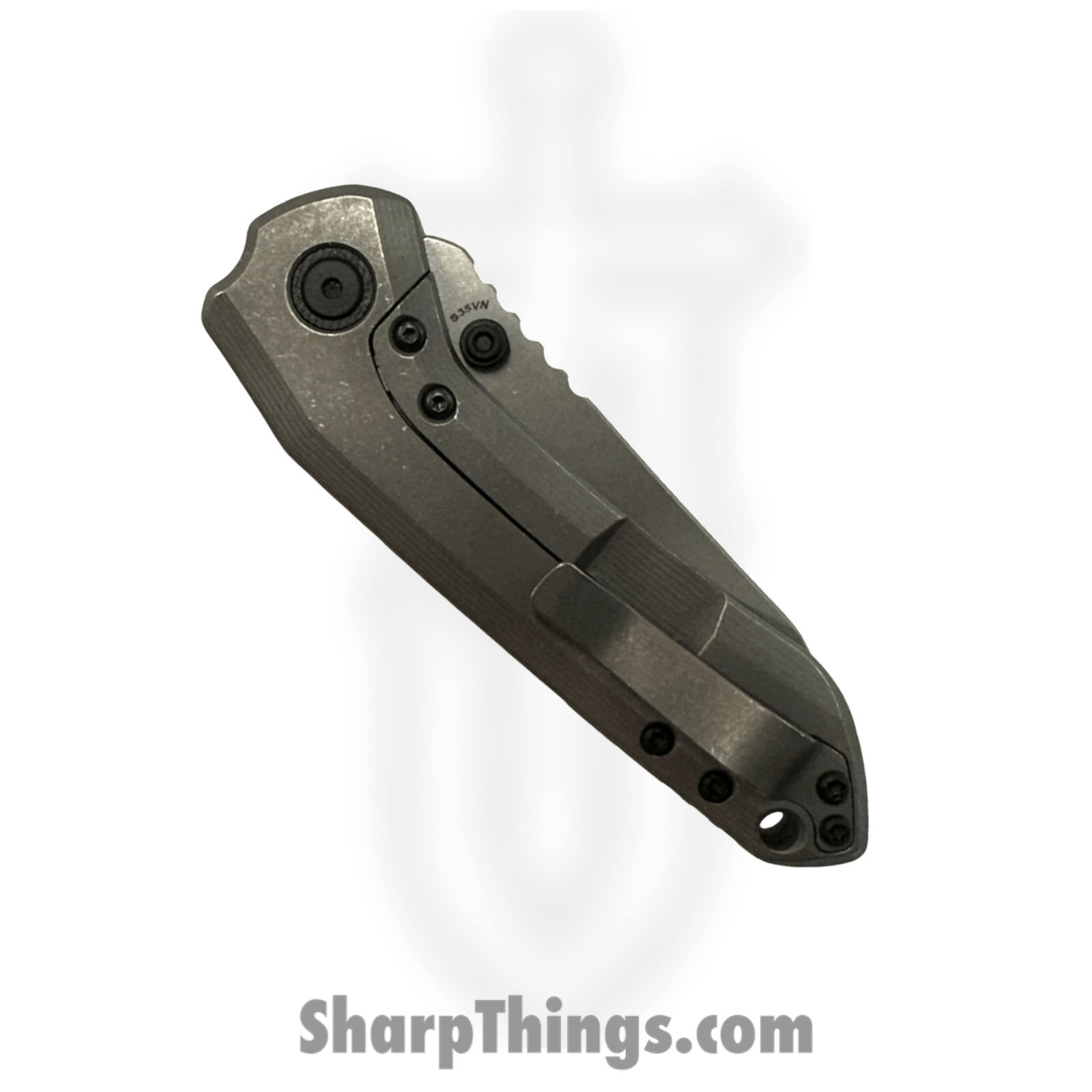 Millit Knives - OVSWG10BKTN - Overland Zirblast - Folding Knife - CPM S35VN Stonewash Sheepsfoot - G10 - Tan Black - Image 4